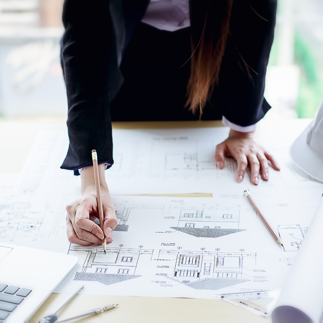 Architectural blueprint planning